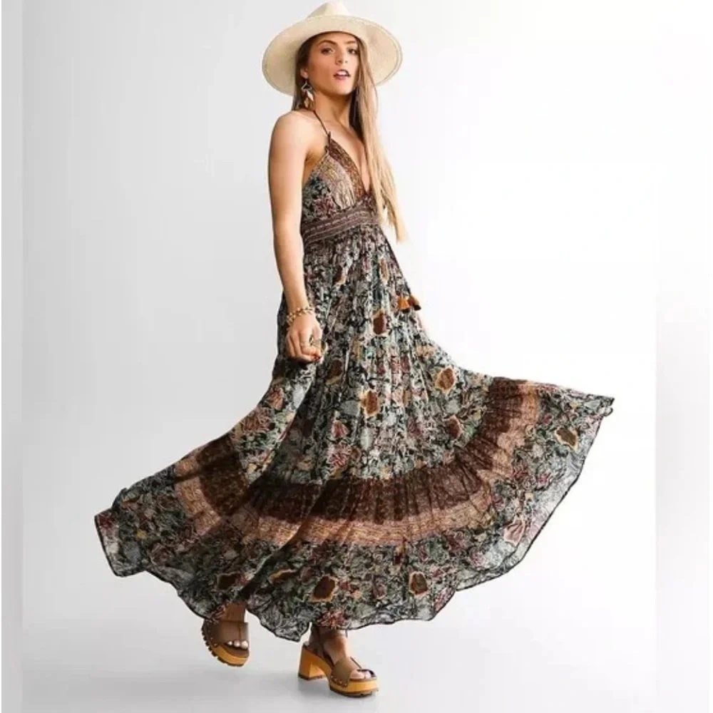 🆕Free People Maxi Dress - Picture 6 of 12